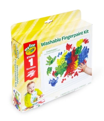 Picture of My First Washable Fingerpaint Kit, Stage 1