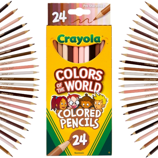 Picture of Colors of The World Colored Pencils 24 Colors