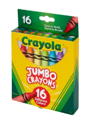 Picture of Jumbo Crayons 16 Colors