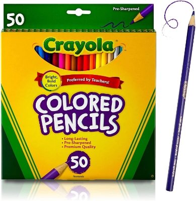 Picture of Colored Pencils 50 Colors