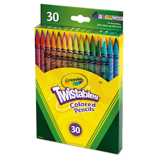 Picture of Twistables Colored Pencils 30 Colors
