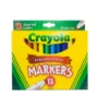 Picture of Broad Line Markers 12 Colors