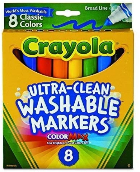 Picture of Ultra-Clean Washable Markers Broad Line 8 Classic Colors