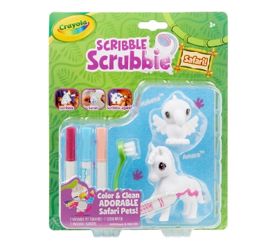 Picture of Scribble Scrubbie Safari Mini Set "Toucan & Zebra"