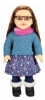 Picture of Dream Hearts Soft Bodied Poseable Girl Doll Caucasian Style (6) 18"/45cm