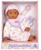 Picture of Lily & Lace Babies Soft-Bodied Baby Doll with No Hair Afro-American 16"/40Cm