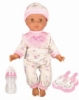 Picture of Lily & Lace Babies Soft-Bodied Baby Doll with No Hair Hispanic 16"/40Cm