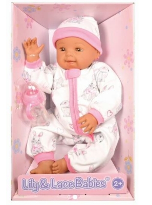 Picture of Lily & Lace Babies Soft-Bodied Baby Doll Hispanic (Short) 18"/45Cm