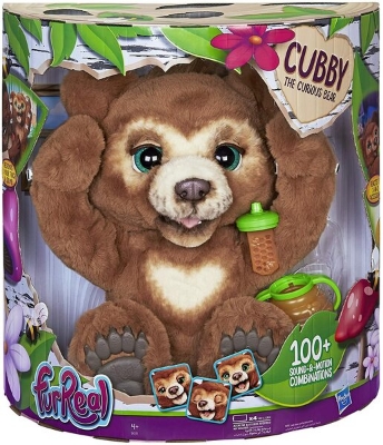 Picture of Cubby, the Curious Bear Interactive Plush Toy