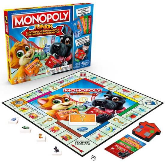 Picture of Monopoly Junior Electronic Banking Game Set 1 pc