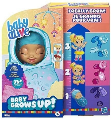 Picture of Baby Grows Up (Happy) - Happy Hope Or Merry Meadow, Growing Doll, Toy With 1 Surprise Doll And 8 Accessories