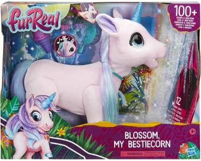 Picture of Blossom My Bestiecorn Interactive Plush Pet Toy