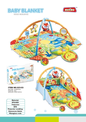 Picture of 2 In 1 Baby Gym Mat With Pillow