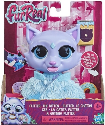 Picture of Flitter the Kitten Color-Change Interactive Feeding Toy
