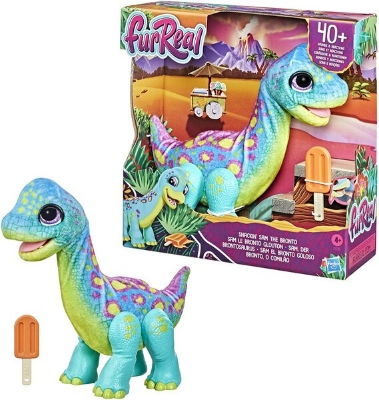 Picture of Snackin’ Sam the Bronto Interactive Animatronic Plush Toy