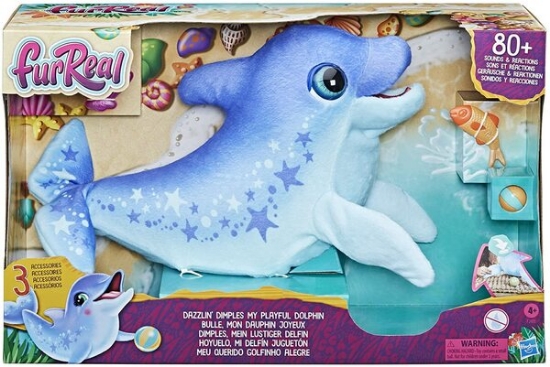 Picture of Dazzlin' Dimples My Playful Dolphin, 80+ Sounds and Reactions, Interactive Toy