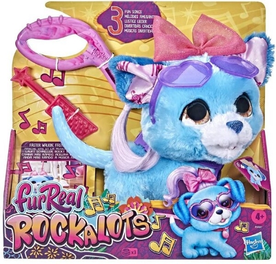 Picture of Rockalots Musical Interactive Walking Puppy Toy: 3 Fun Songs, Sound Effects, 2 Themed Accessories and Leash