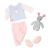 Picture of Doll with Pijama & Bunny "Jovie"