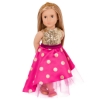 Picture of Doll with Long Festive Dress & Tiara "Sarah"