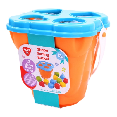 Picture of Shape Sorting Bucket 12 pc