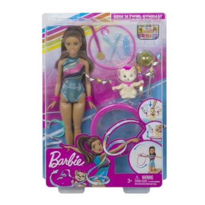 Picture of Dreamhouse Adventure Spin 'N Twirl Gymnast Doll
