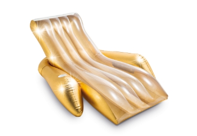 Picture of Inflatable Shimmering Gold Lounge