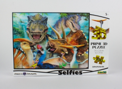 Picture of Dinosaur Selfie Puzzle 100 Pieces