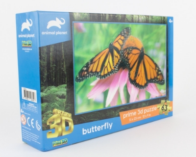 Picture of Butterfly Puzzle 63 Pieces