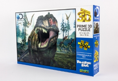 Picture of Super 5D T-Rex Puzzle 500 Pieces