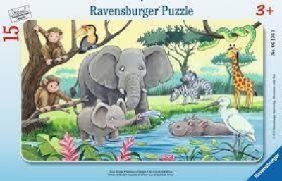 Picture of Animals of Africa Puzzle 15 Pieces