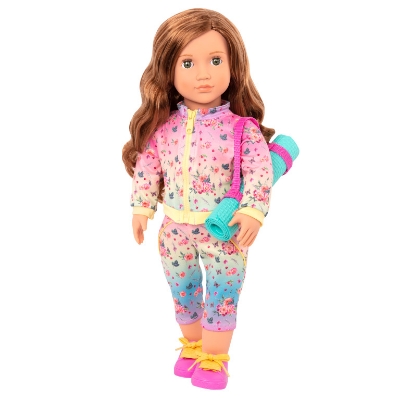 Picture of Doll with Yoga Outfit & Mat "Lucy Grace"