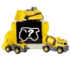 Picture of Micro Metals Multipack Dump Truck, Cement Mixer, Bulldozer & Mystery Vehicle