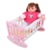 Picture of 14" Doll Set with 12 Sound+Dining Chair & Crib "Red"