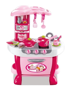 Picture of Inductive Kitchen Play Set "Pink"