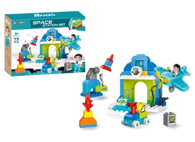 Picture of Blocks Space Station Set 72Pc