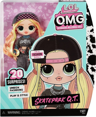 Picture of LOL Surprise OMG Skatepark Q.T. Fashion Doll 