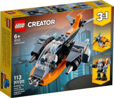 Picture of Lego Creator 3in1 Cyber Drone 31111 Building Kit