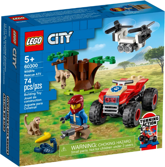 Picture of Lego City Wildlife Rescue Atv 60300 