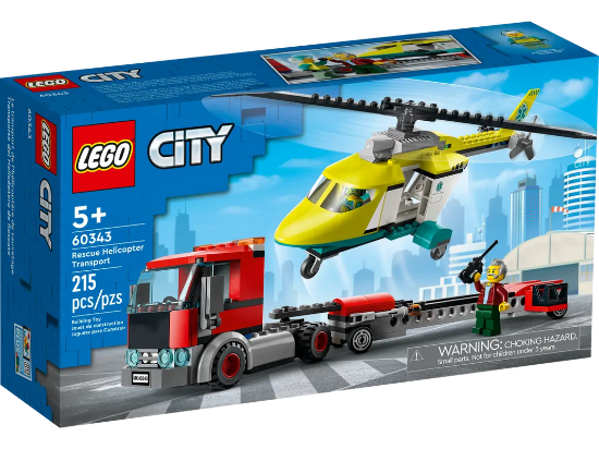 Picture of Lego City Rescue Helicopter 60343