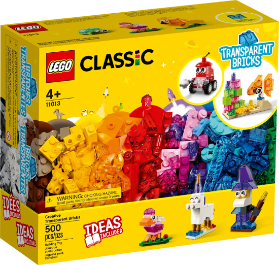 Picture of Lego Creative Transparent Bricks 11013