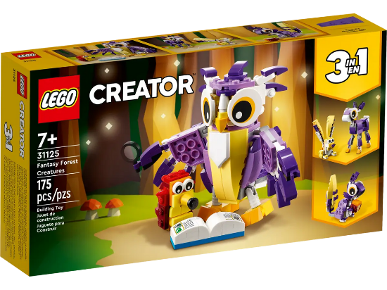 Picture of Lego Creator 3in1 Fantasy Forest Creatures 31125