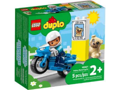 Picture of Lego Duplo Police Motorcycle 10967 