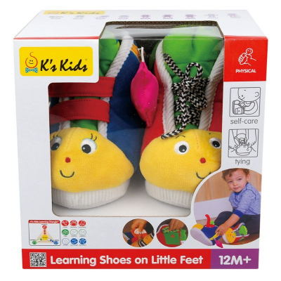Picture of K's Kids Learning Shoes on Little Feet 