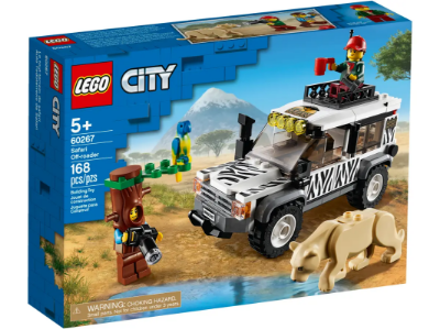 Picture of Lego City Safari Off-Road Building Kit 60267