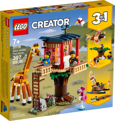 Picture of LEGO Creator 3in1 Safari Wildlife Tree House 31116
