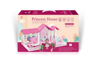 Picture of Diy House Princess House +6 Inch Doll with 3 Lights