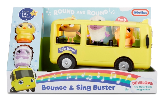 Picture of Little Baby Bum Bounce & Sing Buster School Bus Musical Vehicle Playset