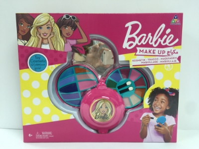 Picture of Barbie 3 Decks round cosmetic case Multi Color