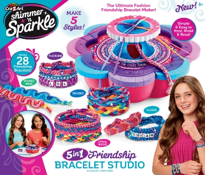 Picture of Shimmer 'N Sparkle Ultimate Friendship Bracelet Make