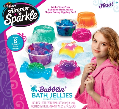 Picture of Shimmer N Sparkle Make Your Own Bubblin Bath Jellies